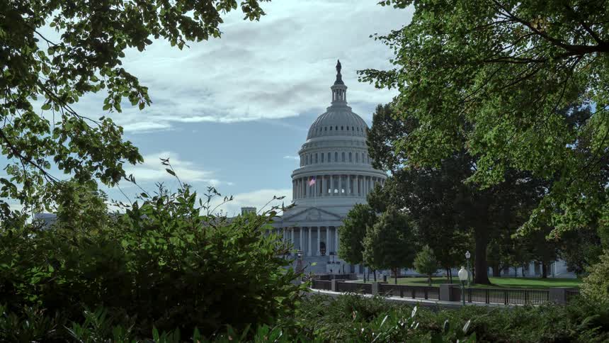 The capitol building in washington dc