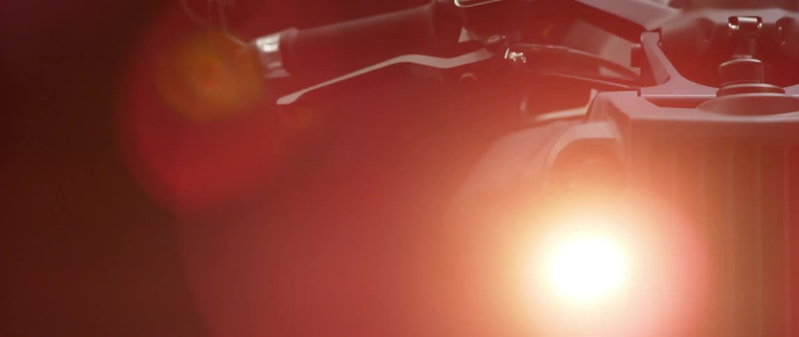 Vehicle headlights cause bright glare