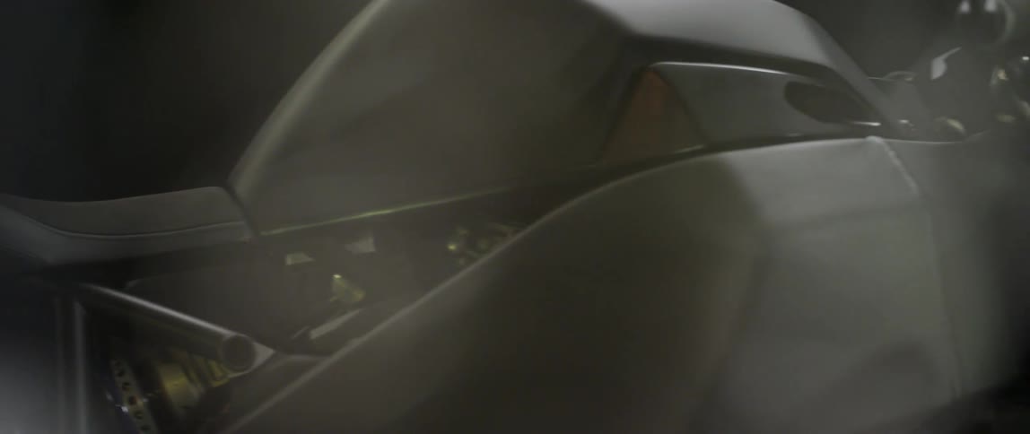 Close up of a motorcycle