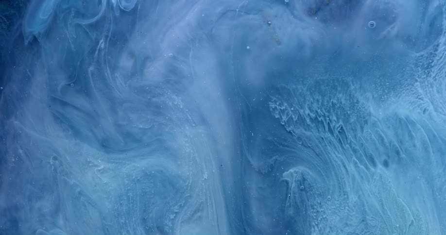 Liquids are moving together