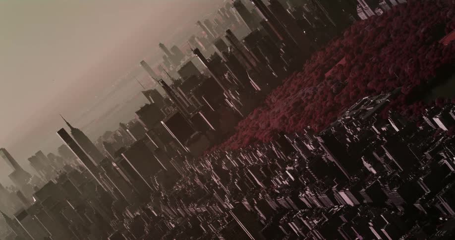 Skyscrapers in a city