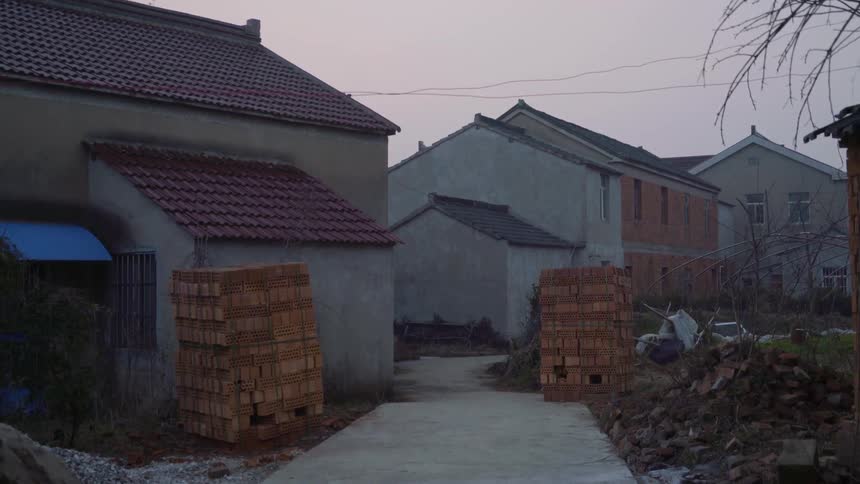 Houses sit side by side