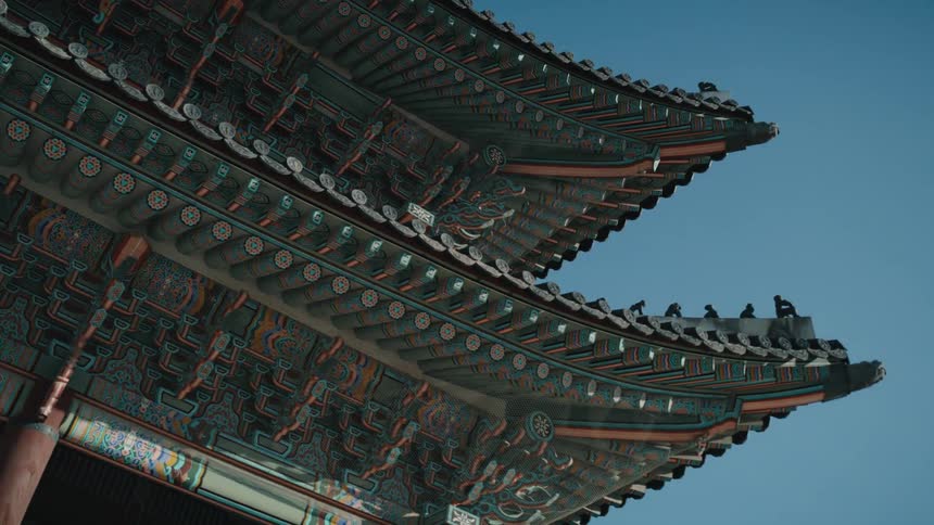 The temple has two roofs