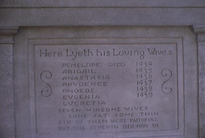 Tombstone from the 1400's with multiple names
