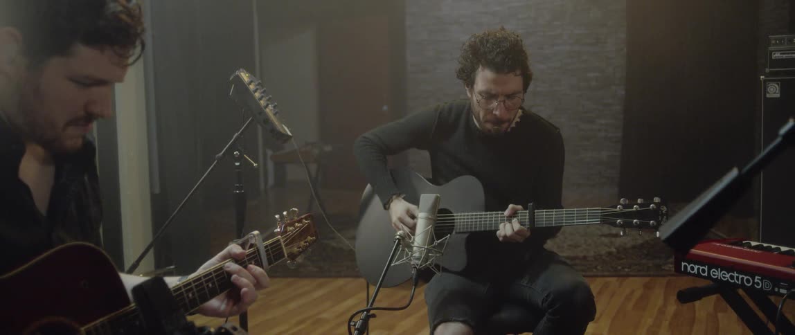 People play instruments