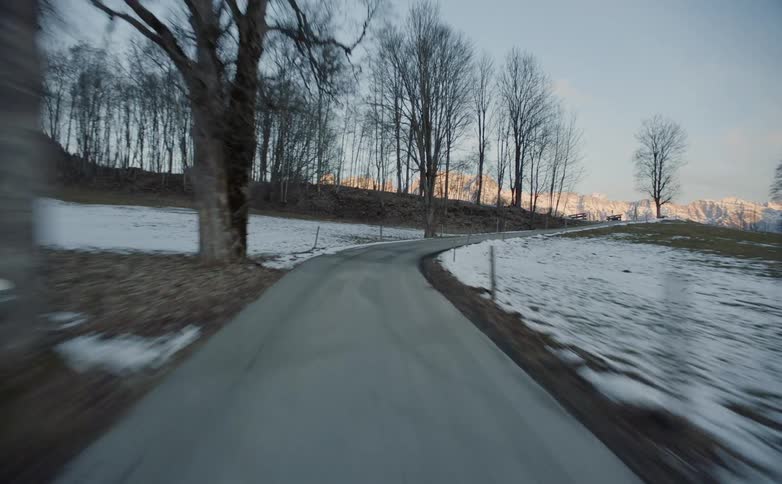 A road in a rural area