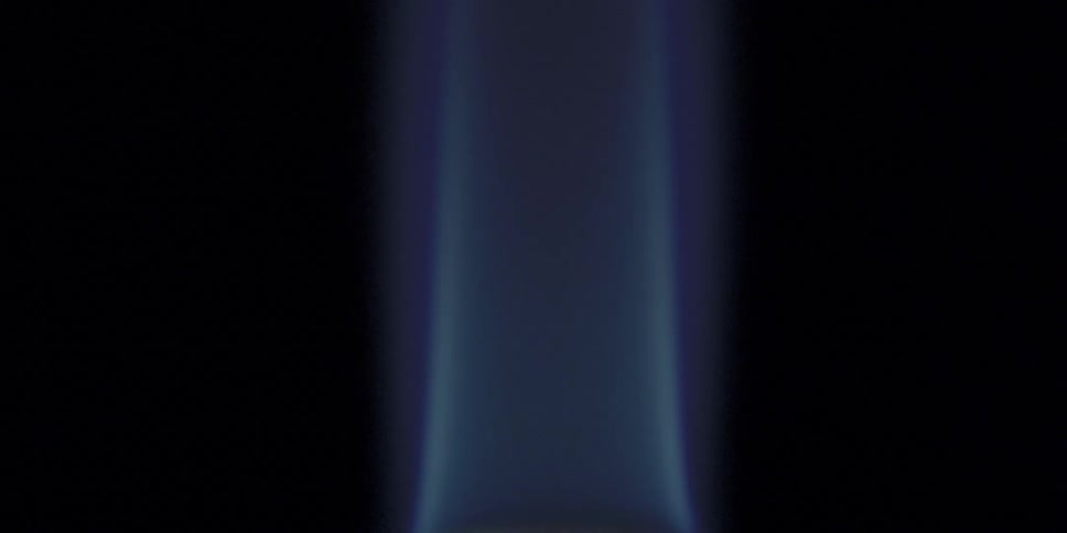 Stove top burner operates smoothly