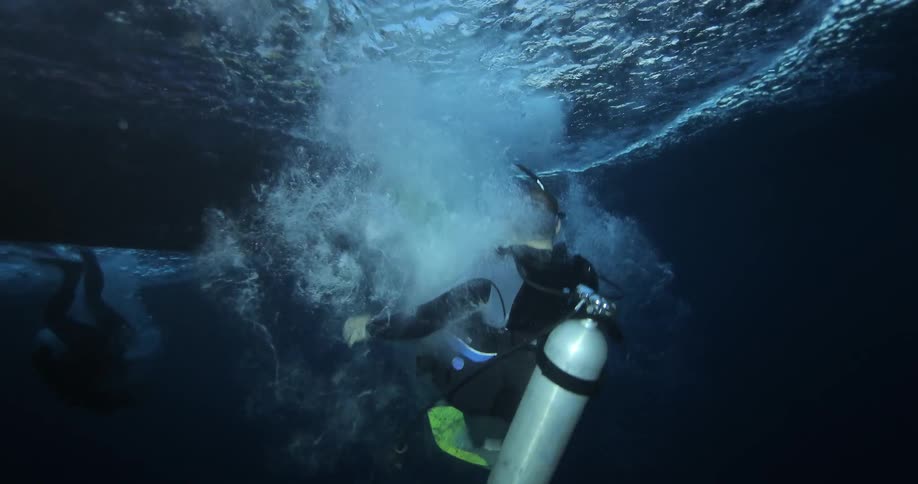 Underwater Photographers In The Ocean