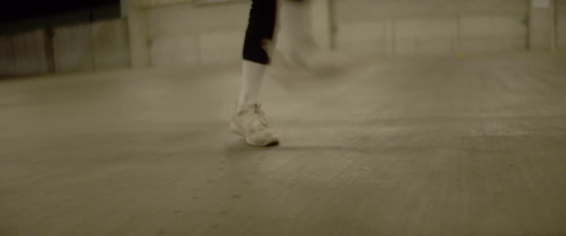 A person dances