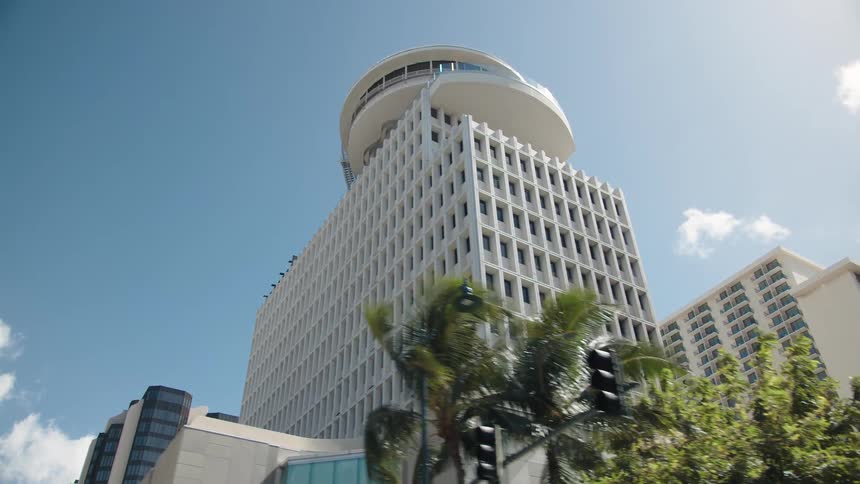 Buildings in a city