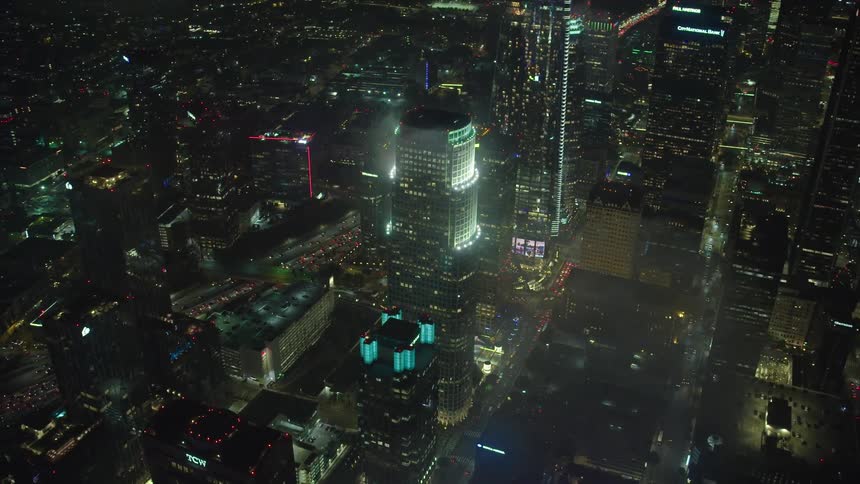Skyscrapers in a downtown area