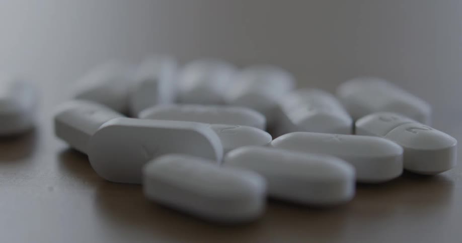 The medication is on the table