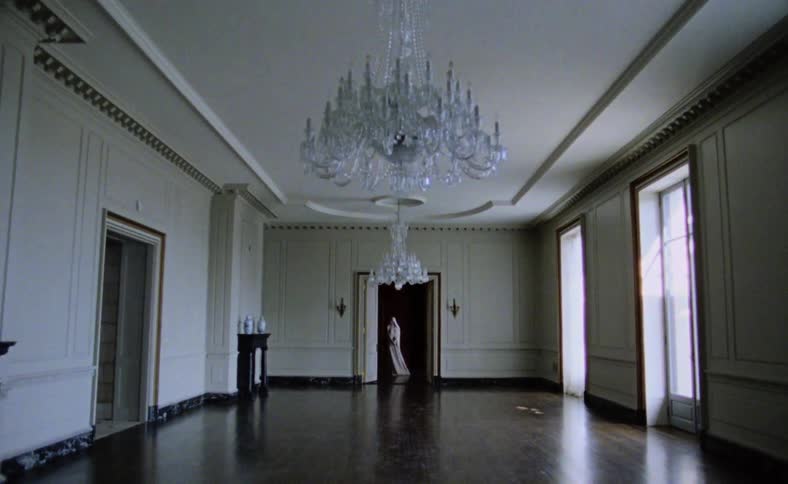 A luxurious house with detailed decor and architecture
