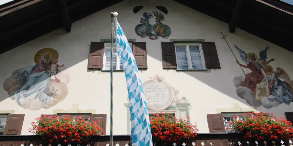 Artwork on a building