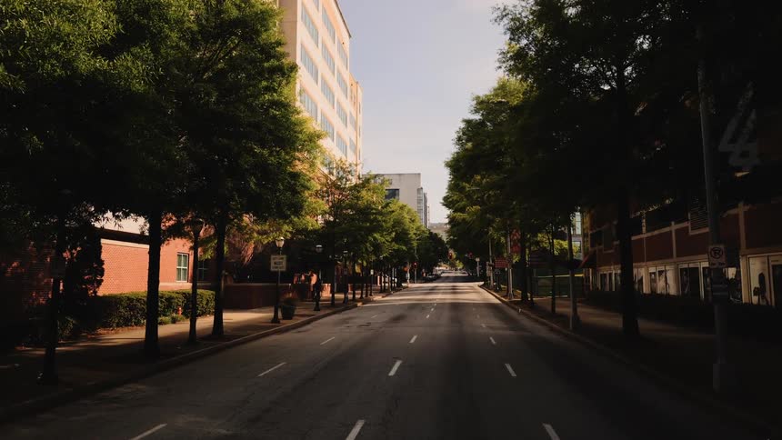 An empty road ahead