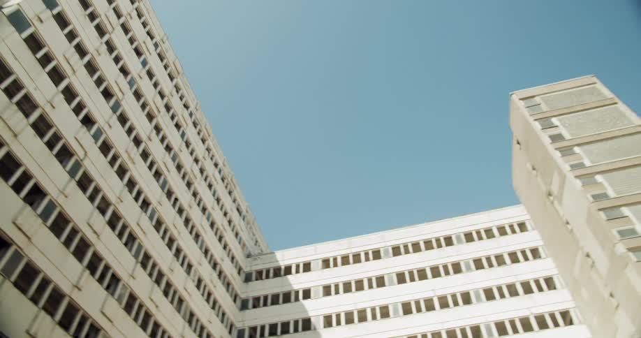 The building has many windows