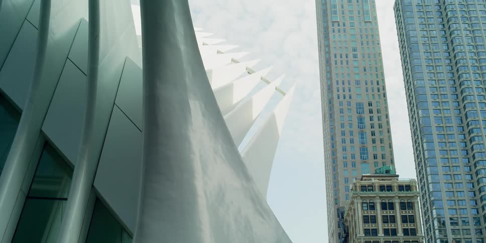 Skyscrapers in a downtown area