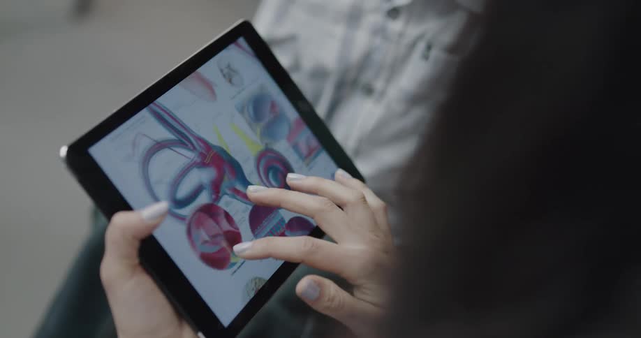 The doctor shares details on the tablet