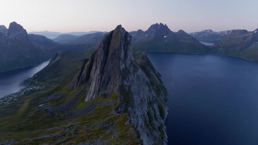 Norwegian cliffs