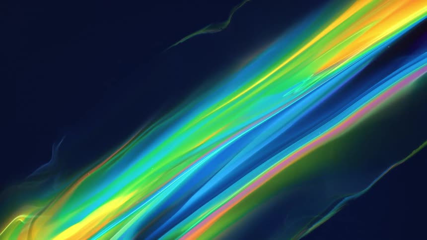 A organic pattern of colors in motion