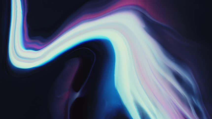 Pink and blue colored lines form a wave together