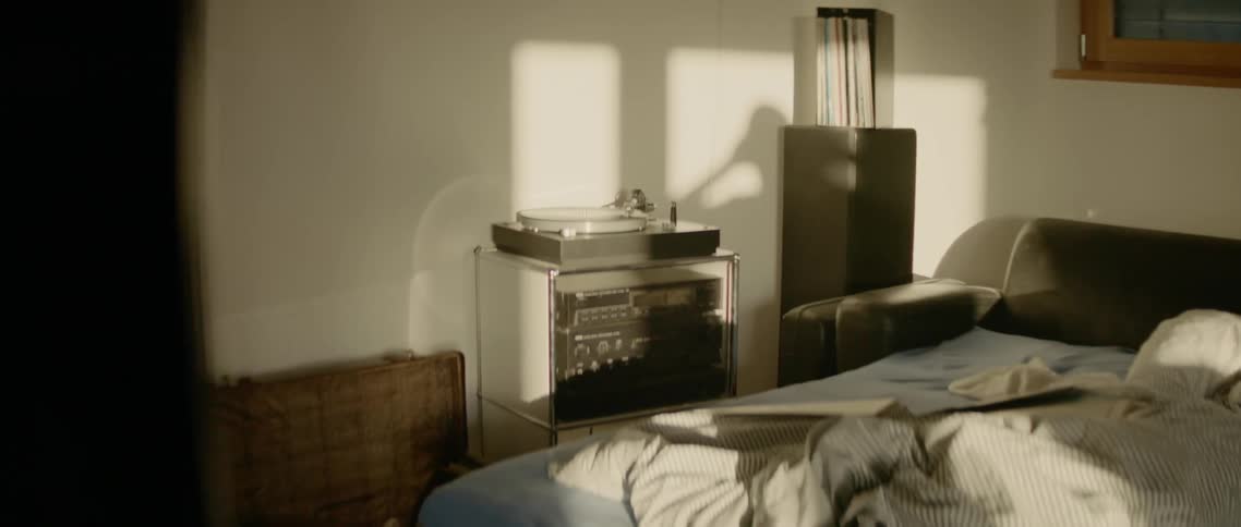 A shadow from the window