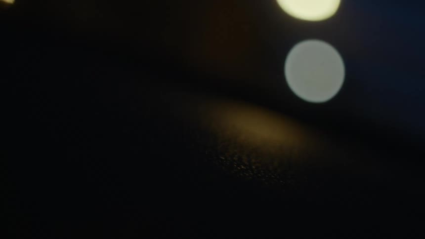 Abstract footage of lights rising up