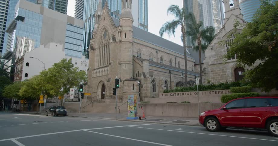 Cathedral of st stephen in brisbane australia