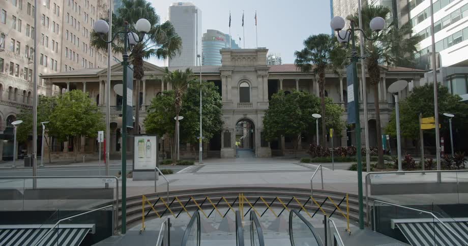 The building is closed