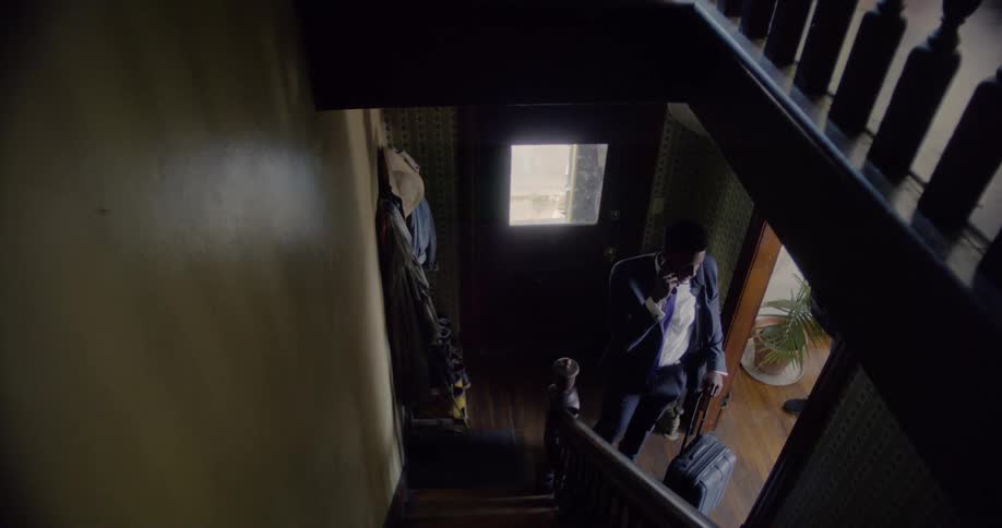 A man is on the phone