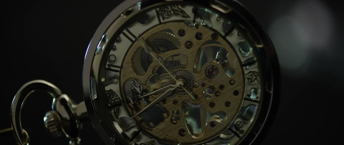 The face of a pocket watch