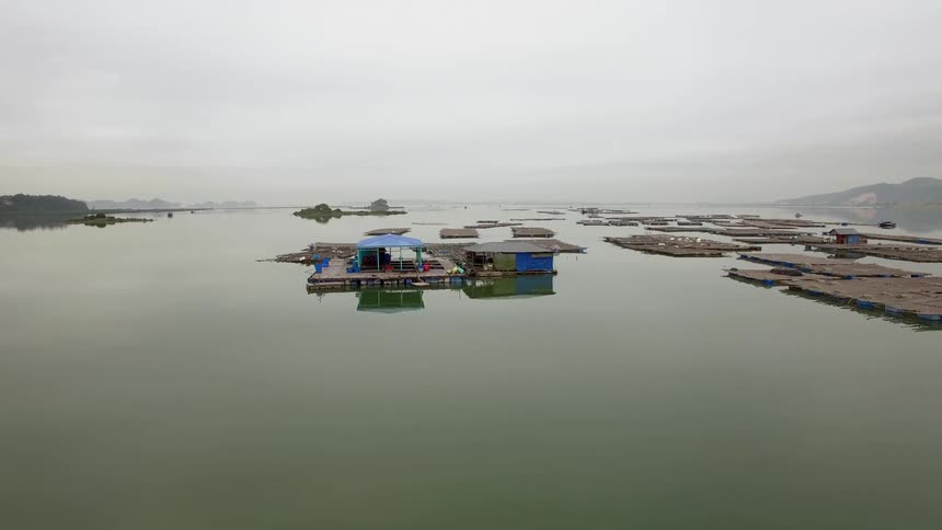 A business on the water for shipping cargo