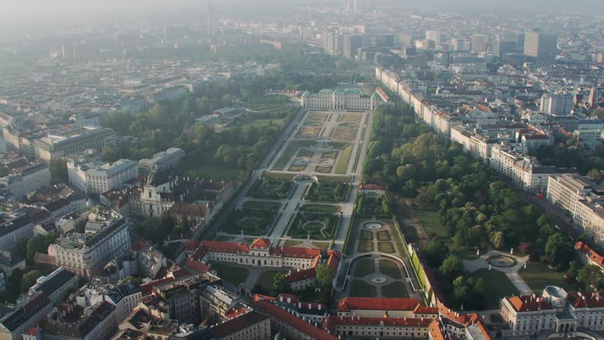 Buildings in a large city
