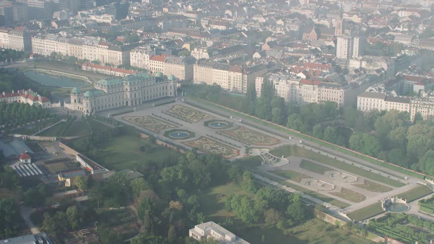Buildings in a large city