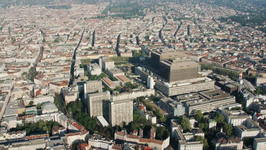 Buildings in a big city