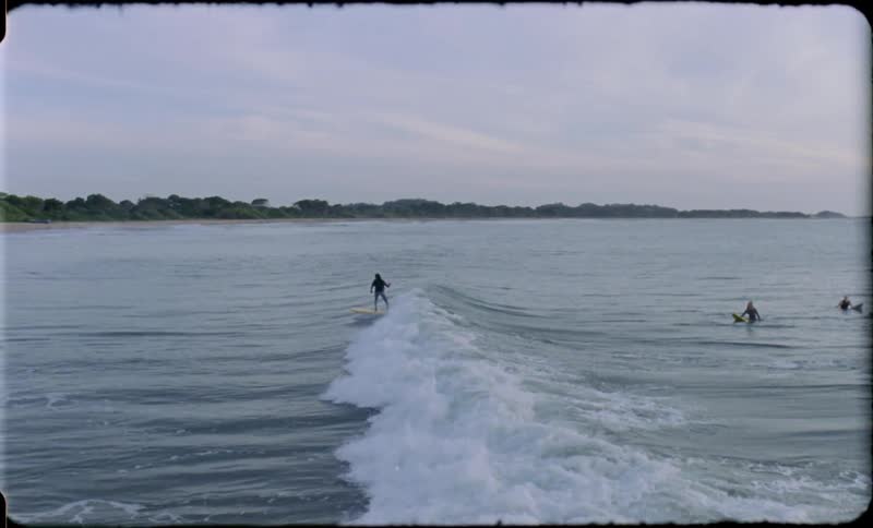 People surfing in the water