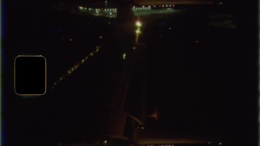 An airplane prepares for take off