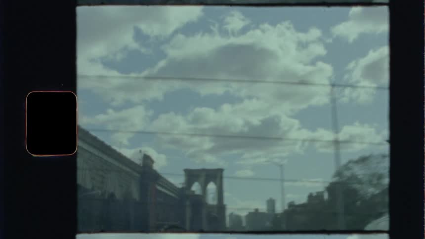 Street of a city at day caught on film