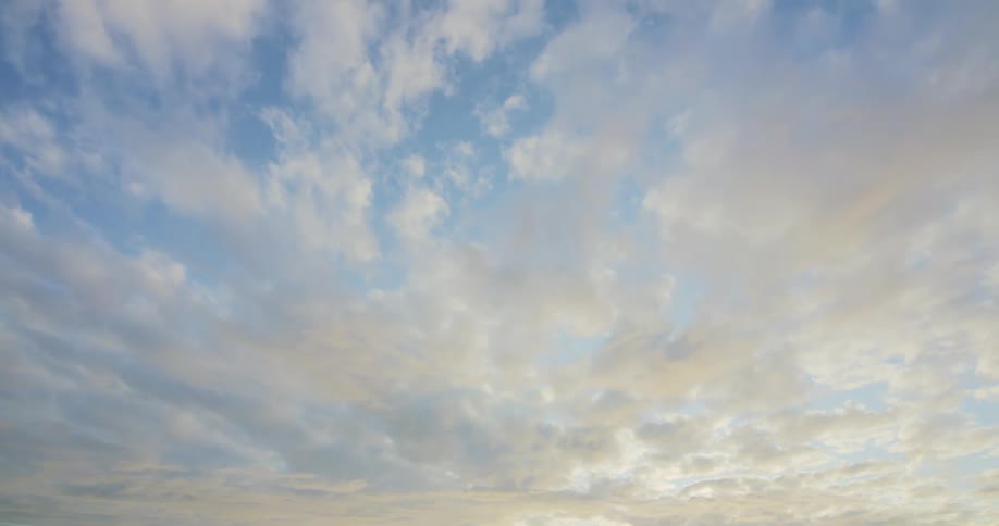 A blue sky with white clouds