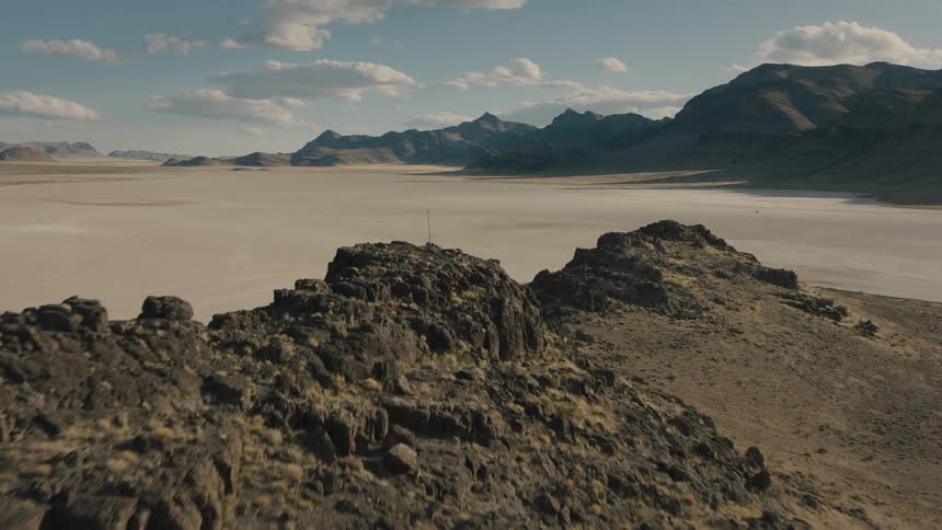 Soil in a desert area