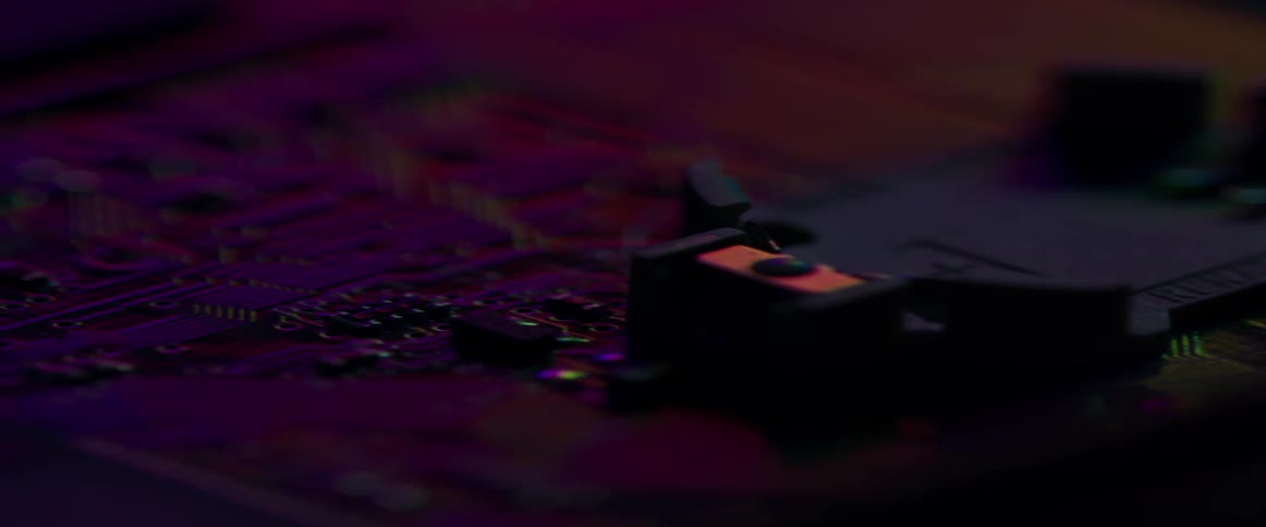Parts on a circuit board