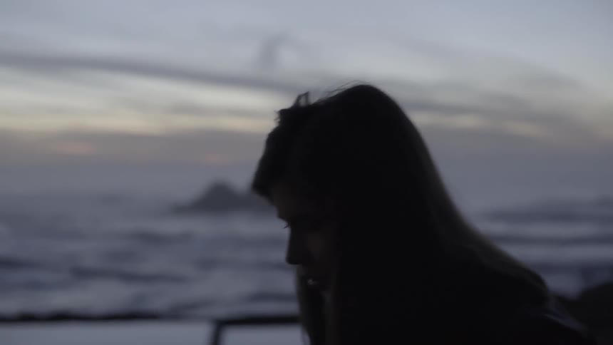 Girl By The Coast