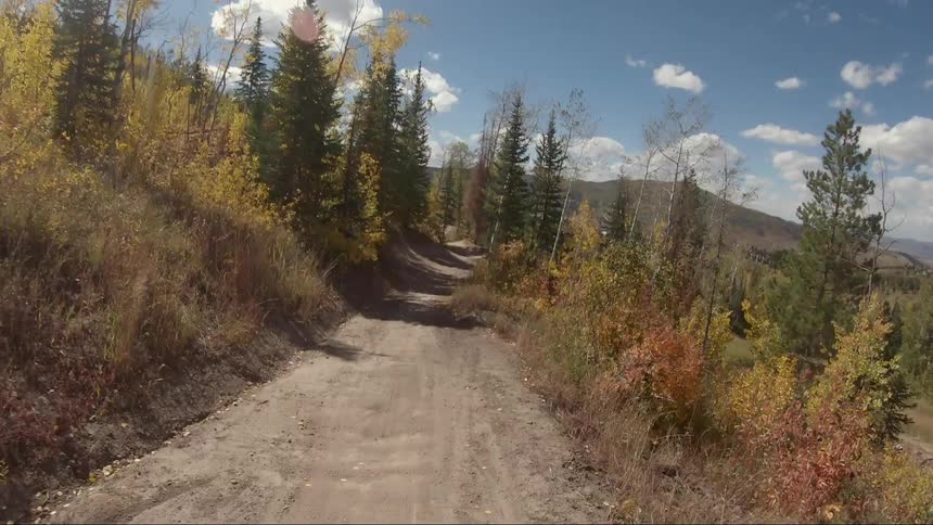 The path has jumps