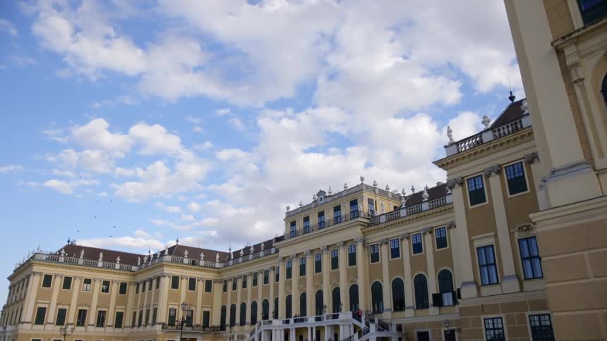 Schonbrunn palace located in hietzing vienna