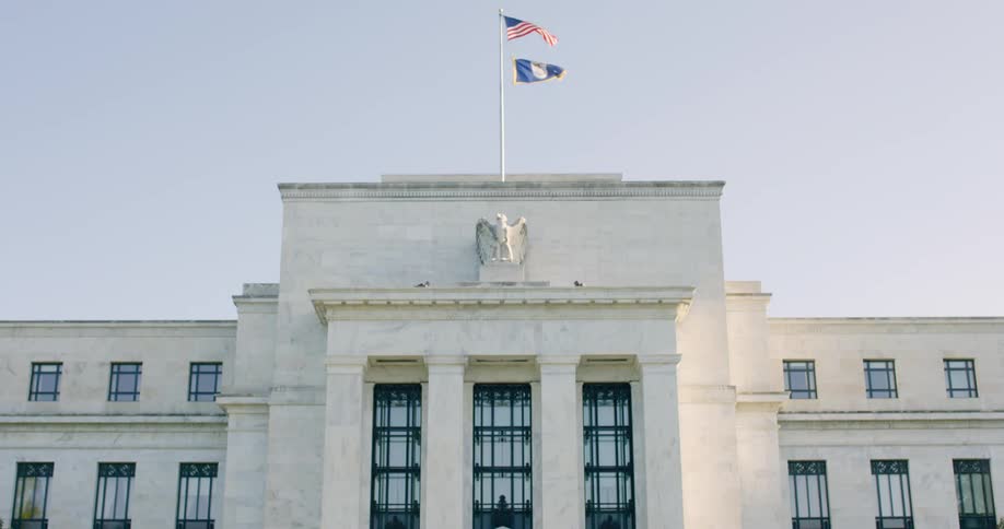 United States Federal Reserve Building in Washington DC