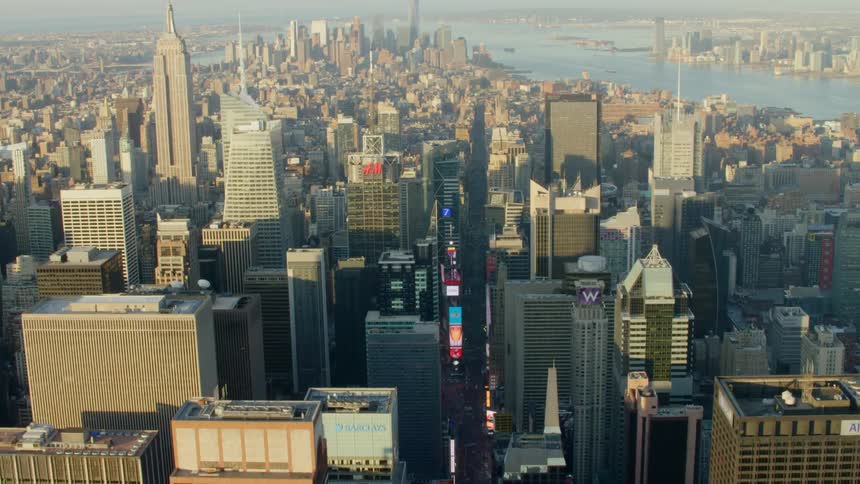 Skyscrapers in a downtown area