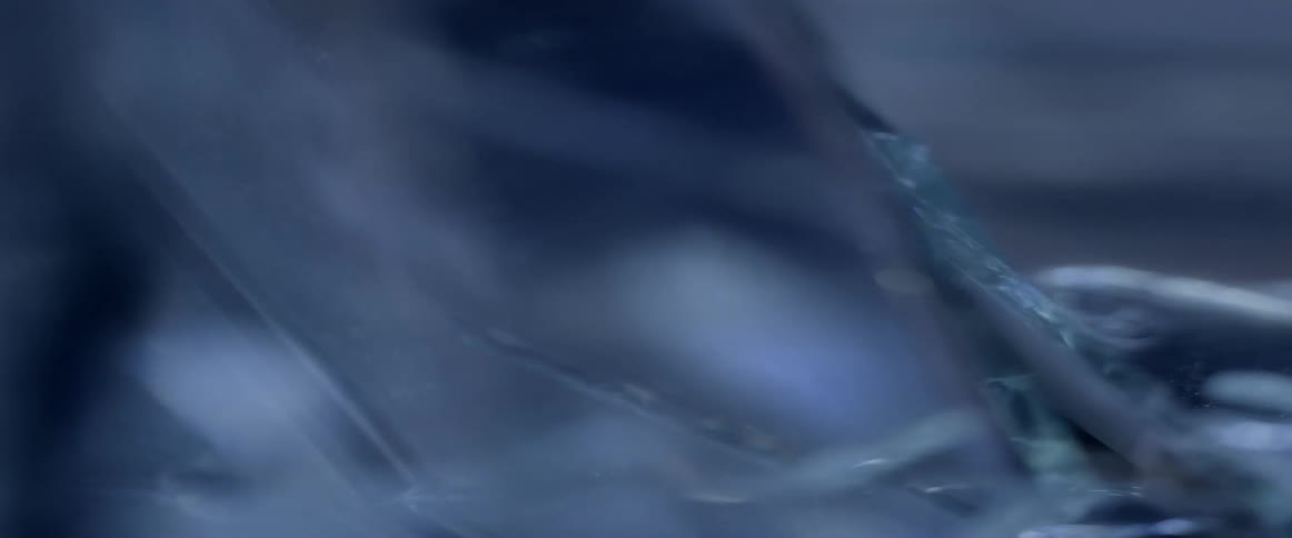 Close up of broken glass