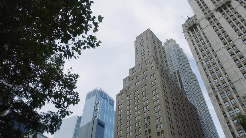 Office buildings in a city