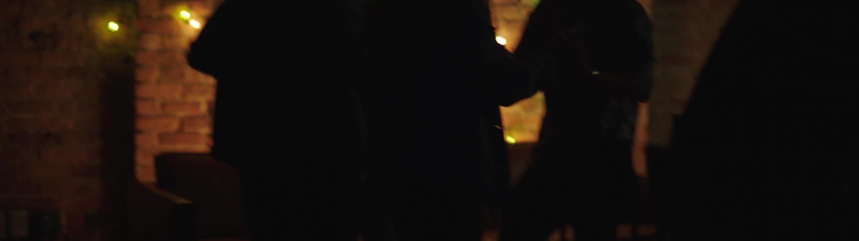 People dancing inside