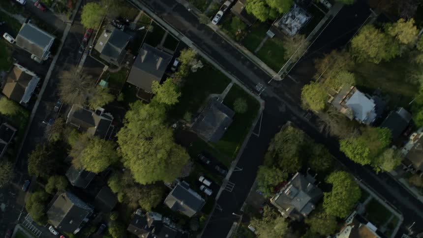 The buildings sit closely together